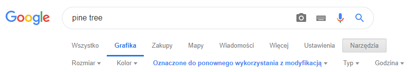 Darmowe zdjęcia w Google