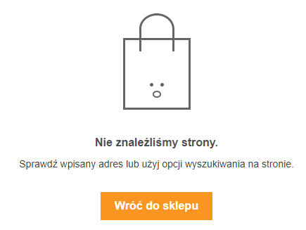 Przykład usunięcia produktu z oferty w sklepie internetowym